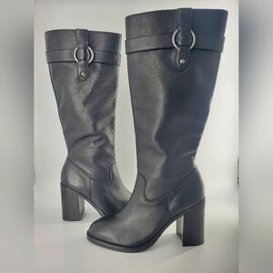 Johnston & Murphy size 6½M Black Leather Boots